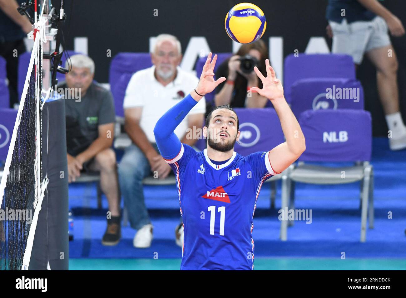 Antoine Brizard (France). Coupe du monde de volleyball 2022. Banque D'Images