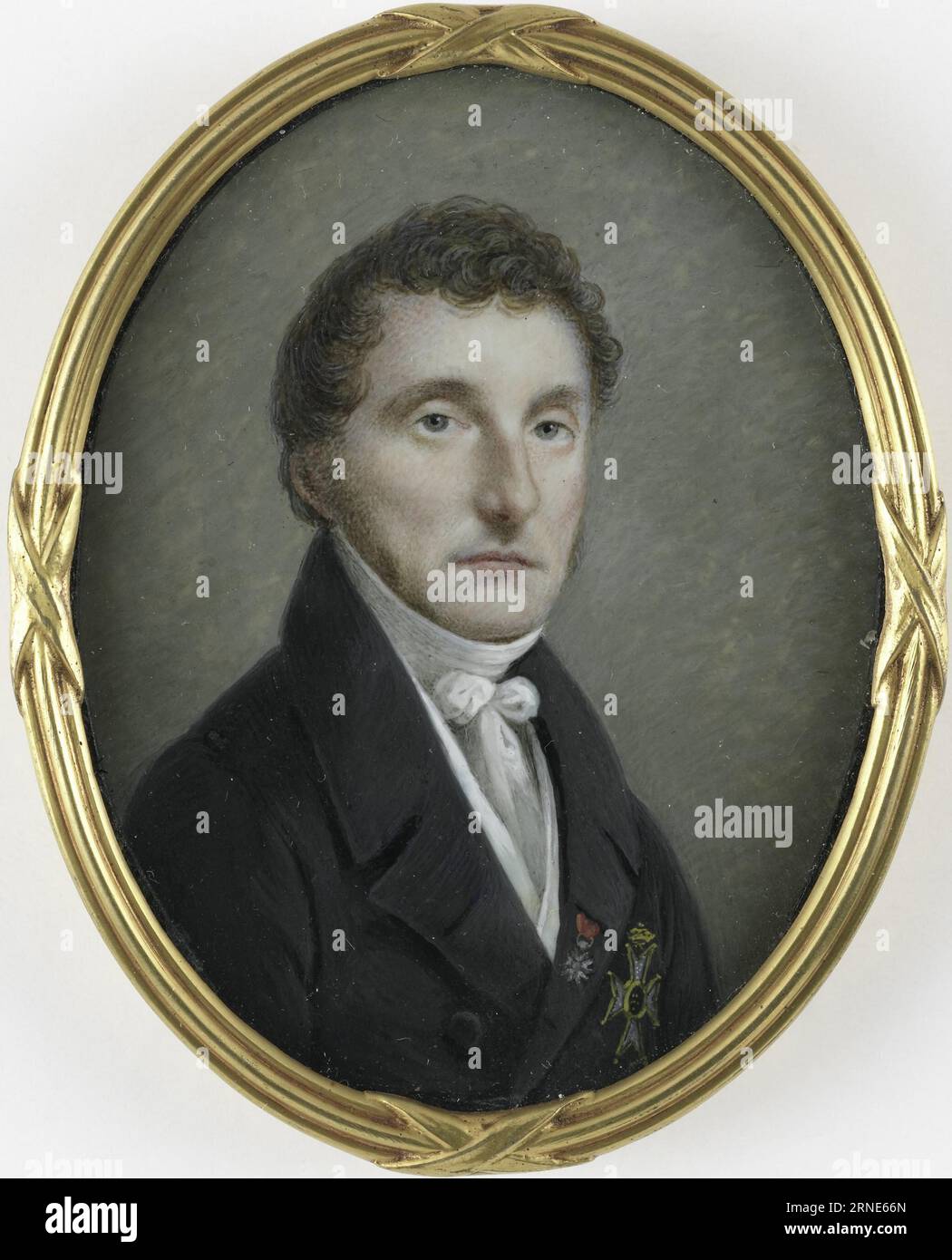 Pieter de Riemer (1769-1831) Professeur in de ontleed- en verloskunde, consultant chirurgien van koning Willem I entre 1800 et 1831 par Johannes Hari Banque D'Images