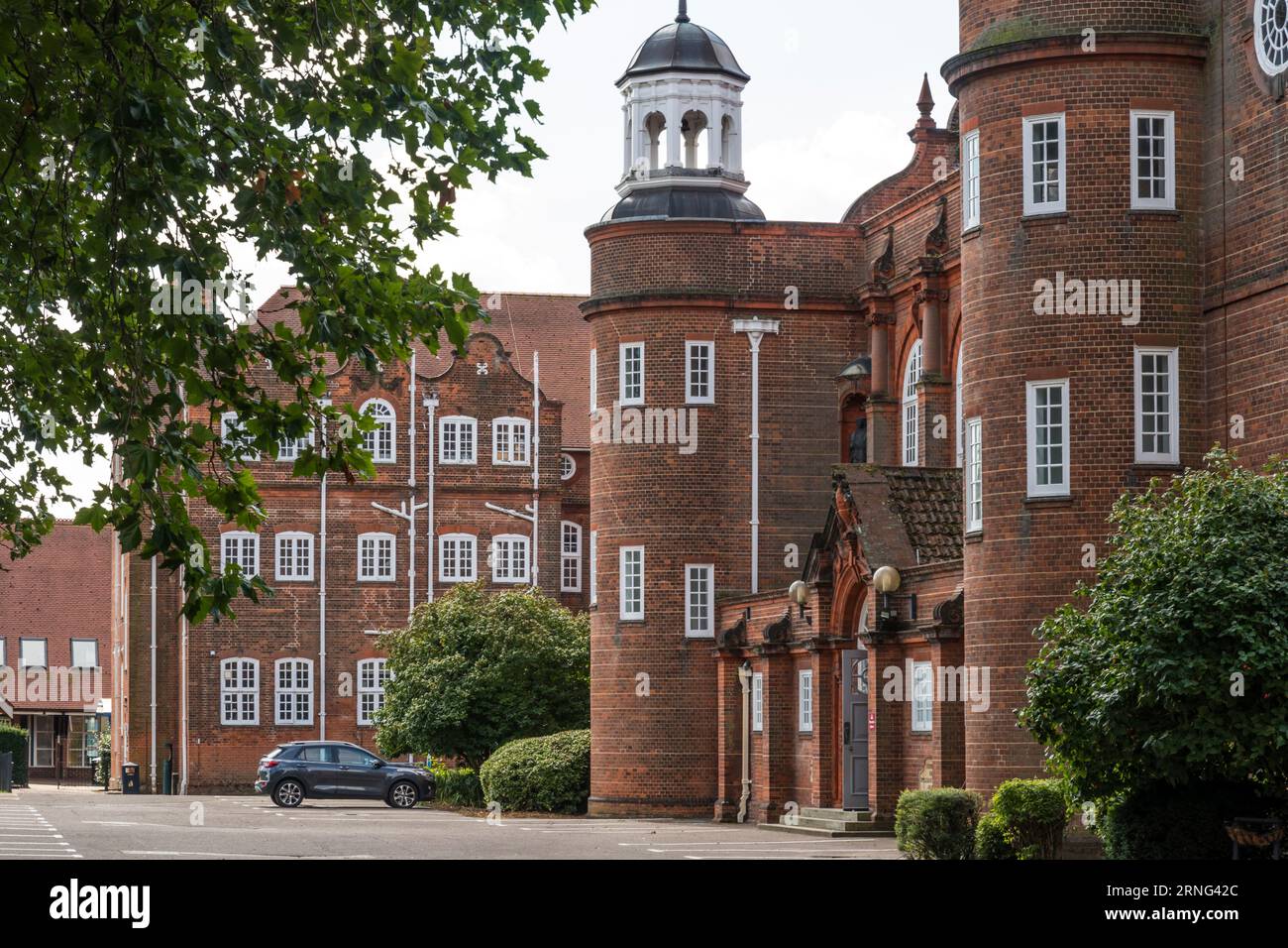 King Edward VII Academy, anciennement King Edward VII Grammar School, King's Lynn. Banque D'Images