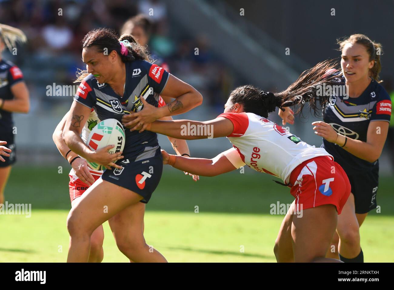 Townsville, Australie. 02 septembre 2023. Shellie long des Cowboys lors du NRLW Round 7 match entre les North Queensland Cowboys Women et les St. George Illawarra Dragons au Queensland Country Bank Stadium à Townsville, le samedi 2 septembre 2023. (AAP image/Scott Radford-Chisholm) PAS D'ARCHIVAGE, USAGE ÉDITORIAL UNIQUEMENT crédit : Australian Associated Press/Alamy Live News Banque D'Images