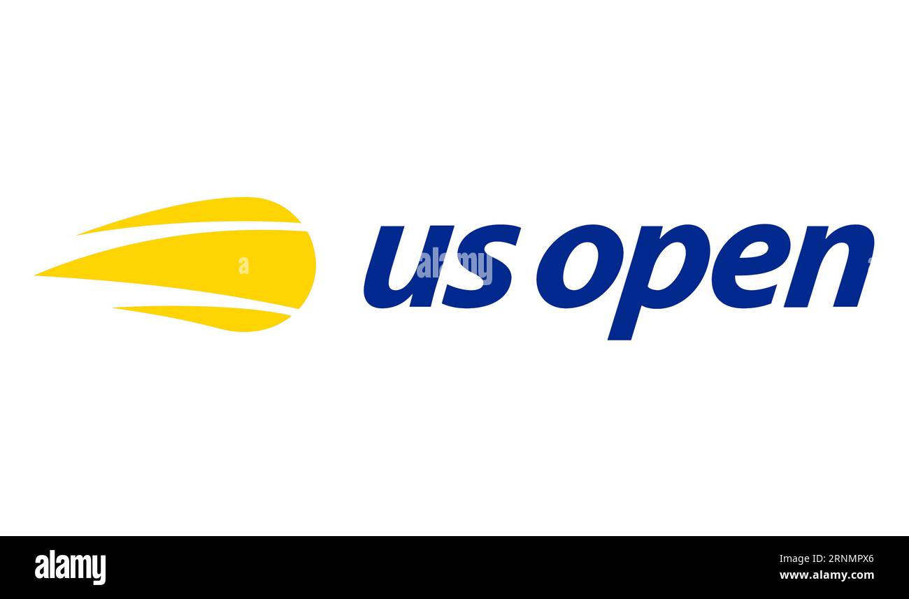 Logotype US Open tennis Championships Banque D'Images