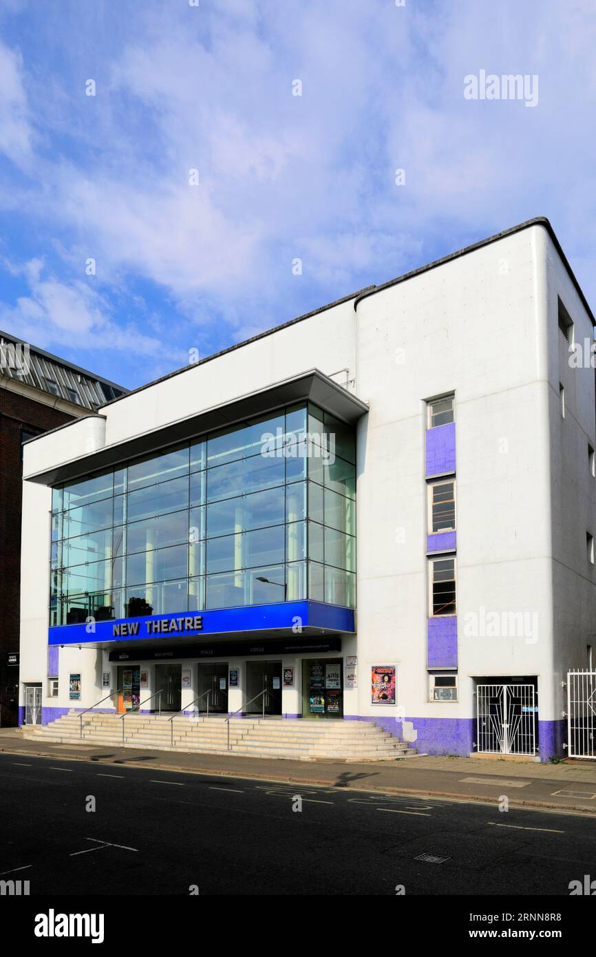 The New Theatre, Peterborough City, Cambridgeshire, Angleterre, Royaume-Uni Banque D'Images