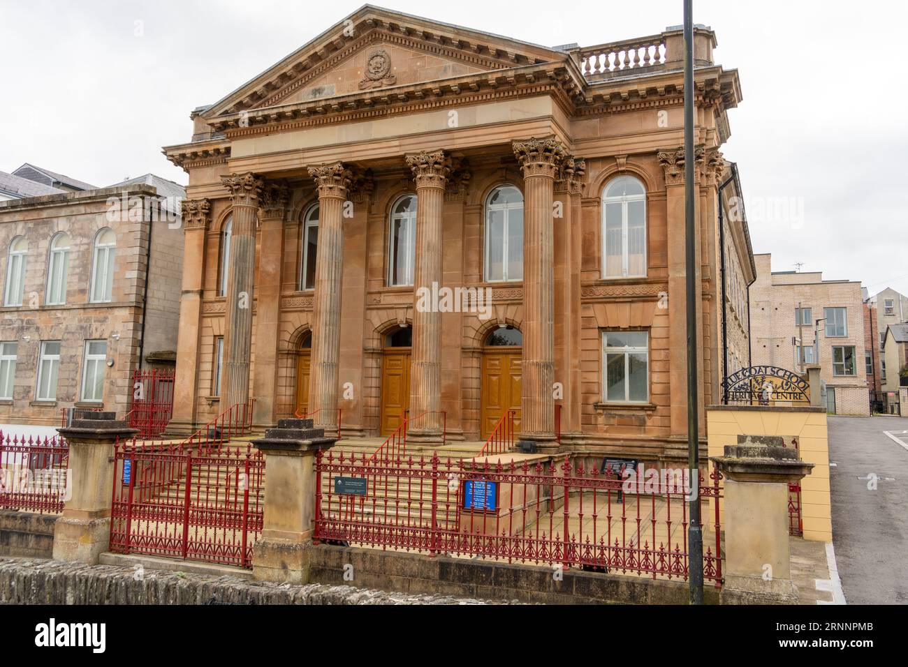 Blue Coat School Heritage Centre dans la First Derry Presbyterian Church dans la ville de Derry - Londonderry, Irlande du Nord Banque D'Images