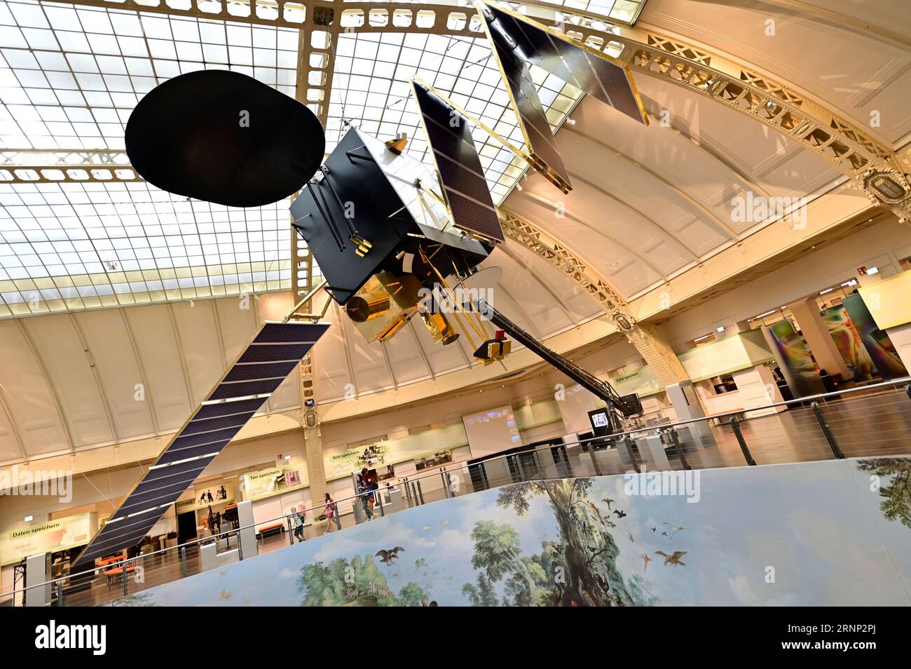 Vienne, Autriche. Sonde spatiale au Musée technique de Vienne Banque D'Images