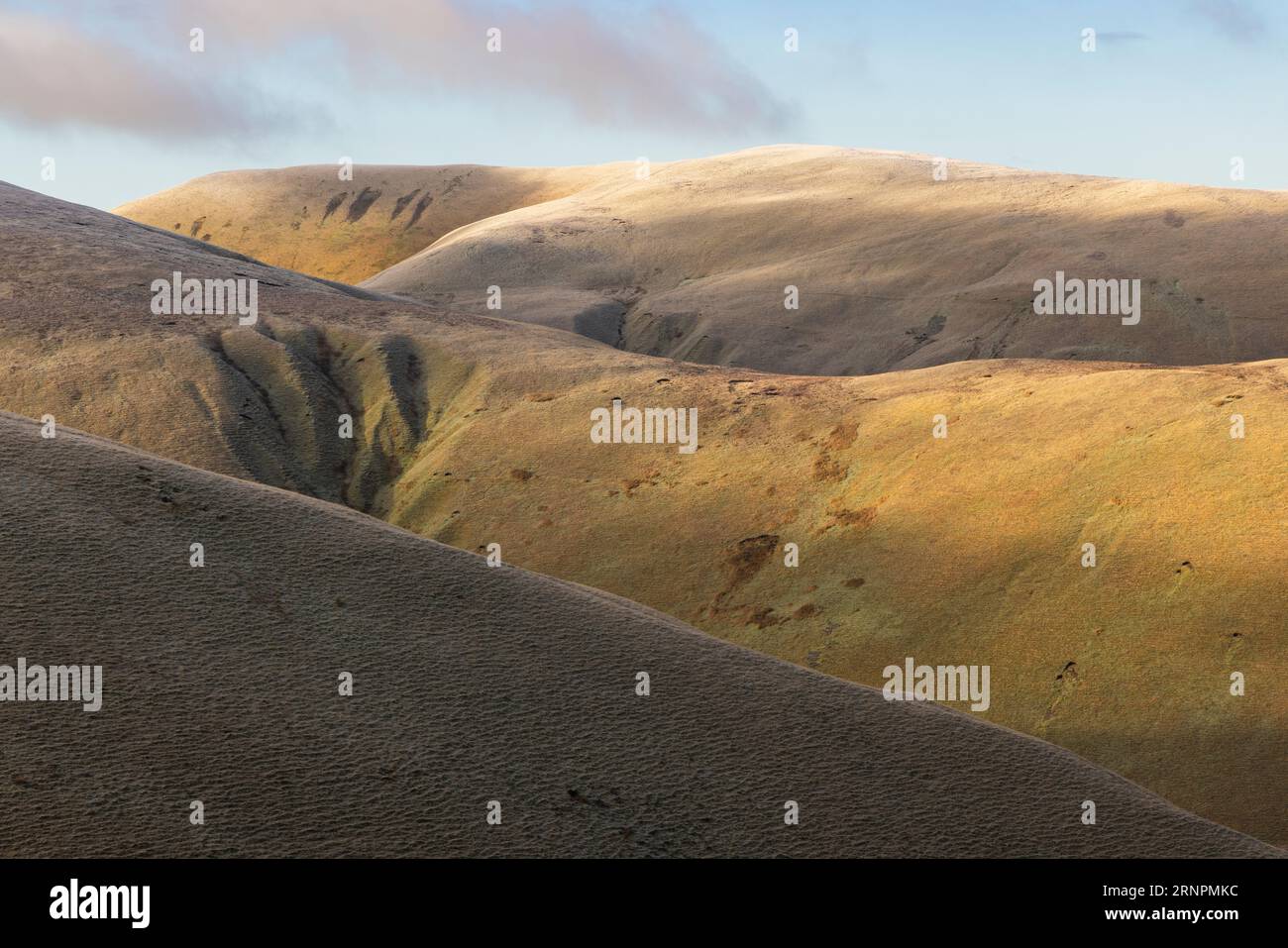 Les Howgill Fells de la Dales High Way, au-dessus de Cautley Spout, près de Sedbergh, Cumbria, Royaume-Uni Banque D'Images