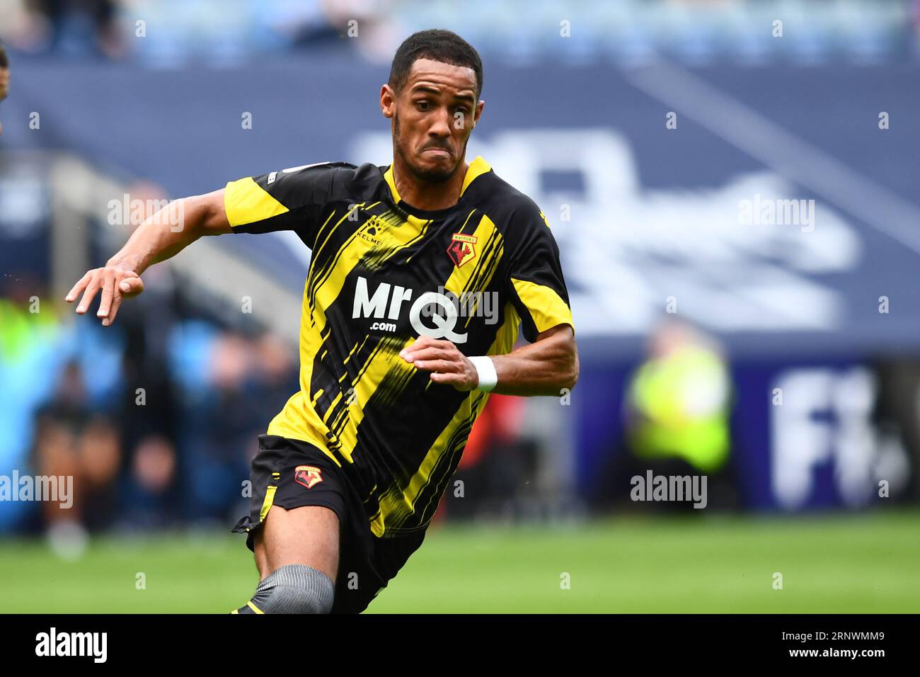 Tom Ince (7 Watford) avance lors du Sky Bet Championship match entre Coventry City et Watford à la Coventry Building Society Arena, Coventry le samedi 2 septembre 2023. (Photo : Kevin Hodgson | MI News) crédit : MI News & Sport / Alamy Live News Banque D'Images