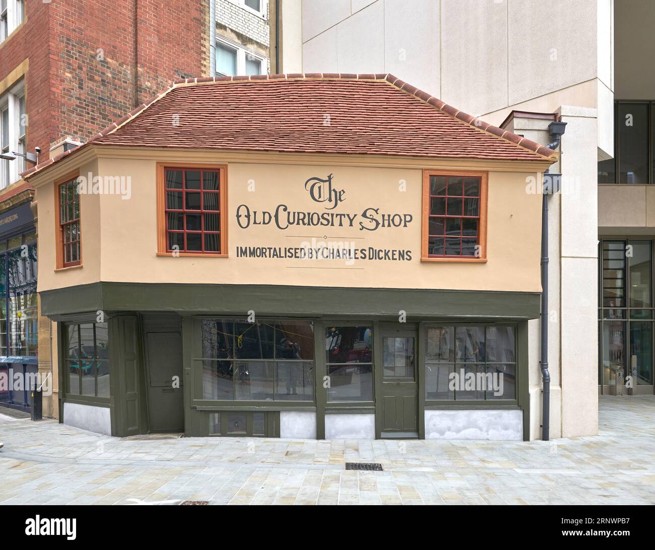 Vieux magasin de curiosité charles dickens londres Banque D'Images