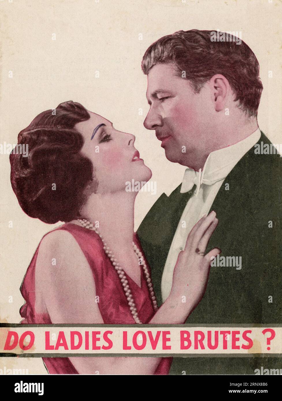 GEORGE BANCROFT et MARY ASTOR dans LADIES LOVE BRUTES 1930 réalisateur ROWLAND V. LEE jouent Zoe Akins scénario Waldemar Young et Herman J. Mankiewicz Paramount Pictures Banque D'Images