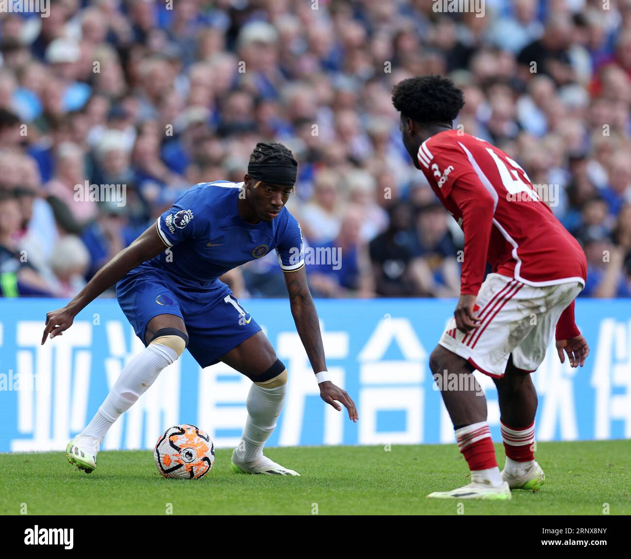 Londres, Royaume-Uni. 2 septembre 2023. Noni Madueke de Chelsea lors du match de Premier League à Stamford Bridge, Londres. Le crédit photo devrait se lire : David Klein/Sportimage crédit : Sportimage Ltd/Alamy Live News Banque D'Images
