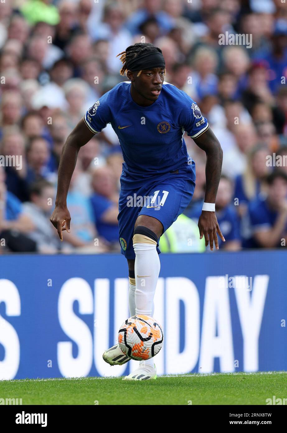 Londres, Royaume-Uni. 2 septembre 2023. Noni Madueke de Chelsea lors du match de Premier League à Stamford Bridge, Londres. Le crédit photo devrait se lire : David Klein/Sportimage crédit : Sportimage Ltd/Alamy Live News Banque D'Images