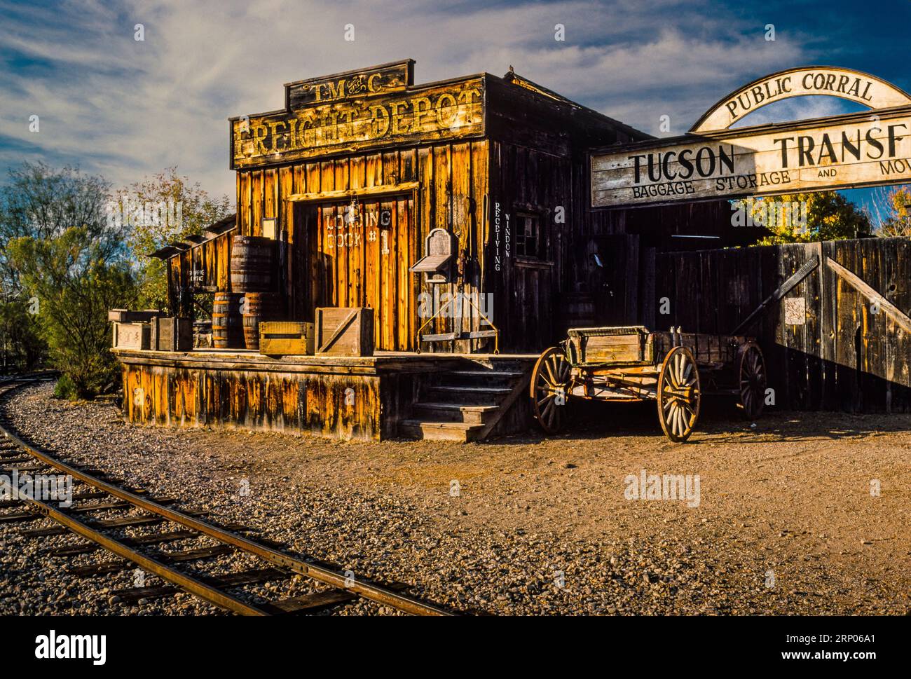 Old Tucson Studios   Tucson, Arizona, États-Unis Banque D'Images