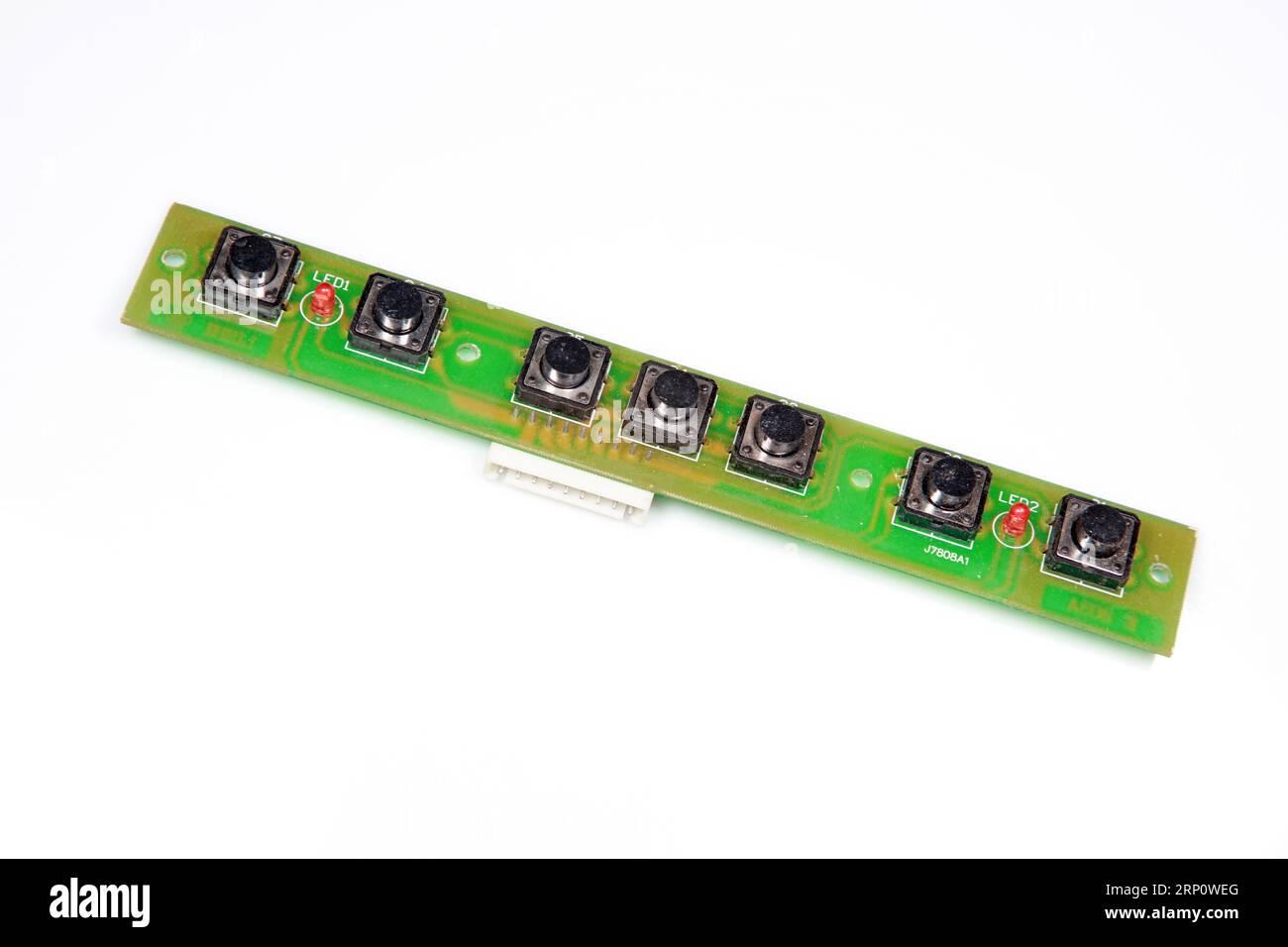 Carte à circuit intégré pour composants électroniques Banque D'Images