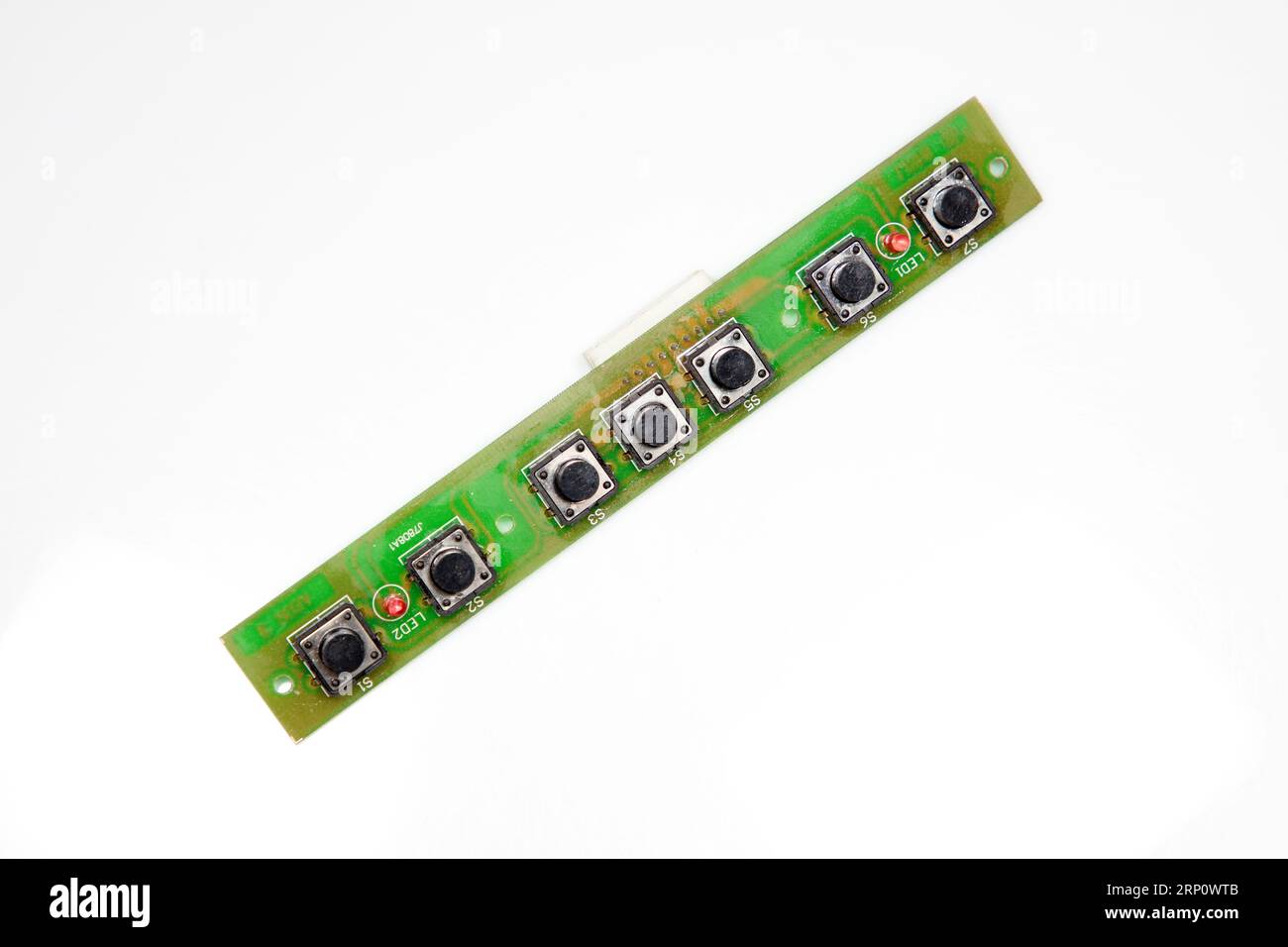 Carte à circuit intégré pour composants électroniques Banque D'Images