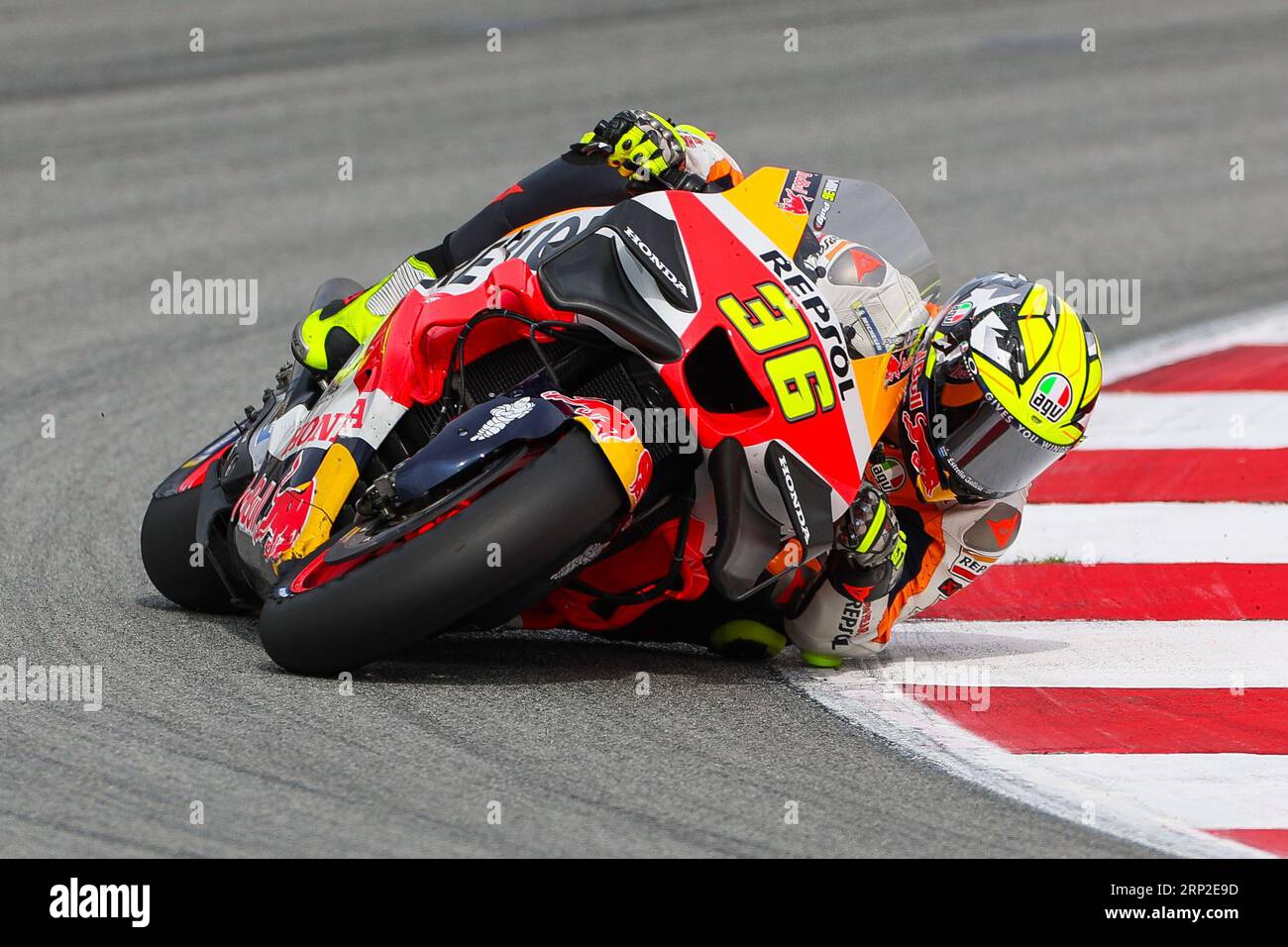 Barcelone, Espagne. 2 septembre 2023. Joan Mir de l'Espagne de Repsol Honda Team avec Honda lors de la course MotoGP Sprint de MotoGP Gran Premi Energi Monster de Catalunya au circuit de Barcelona-Catalunya à Barcelone. (Image de crédit : © David Ramirez/DAX via ZUMA Press Wire) USAGE ÉDITORIAL SEULEMENT! Non destiné à UN USAGE commercial ! Banque D'Images