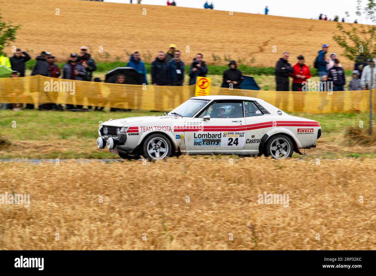 ADAC Eifel Rally Festival 2023, Toyota Celica TA 22, Vulkaneifel, Eifel, Rhénanie-Palatinat, Allemagne Banque D'Images