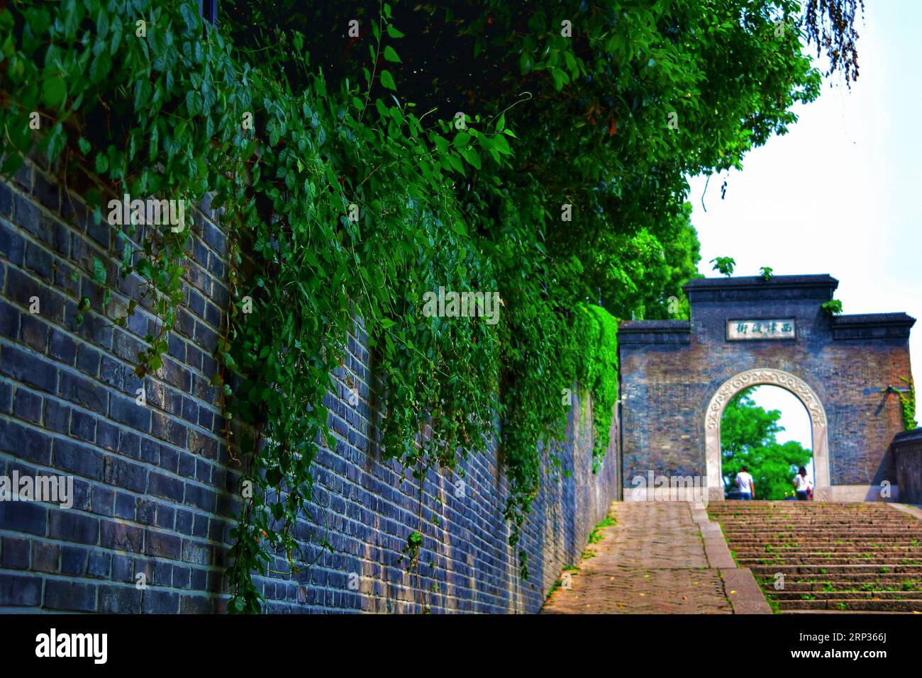 Explorez l'allure intemporelle des murs et de l'architecture d'une ancienne ville chinoise, en capturant la grandeur de l'histoire dans chaque pierre Banque D'Images