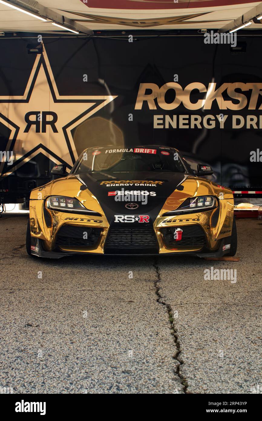 Fredric Aasbo's Drift spec GR toyota supra Banque D'Images