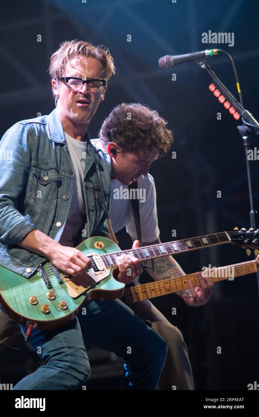 Londres, Royaume-Uni. 2 septembre 2023. McFly Headline Pub dans le parc samedi. Cristina Massei/Alamy Live News Banque D'Images