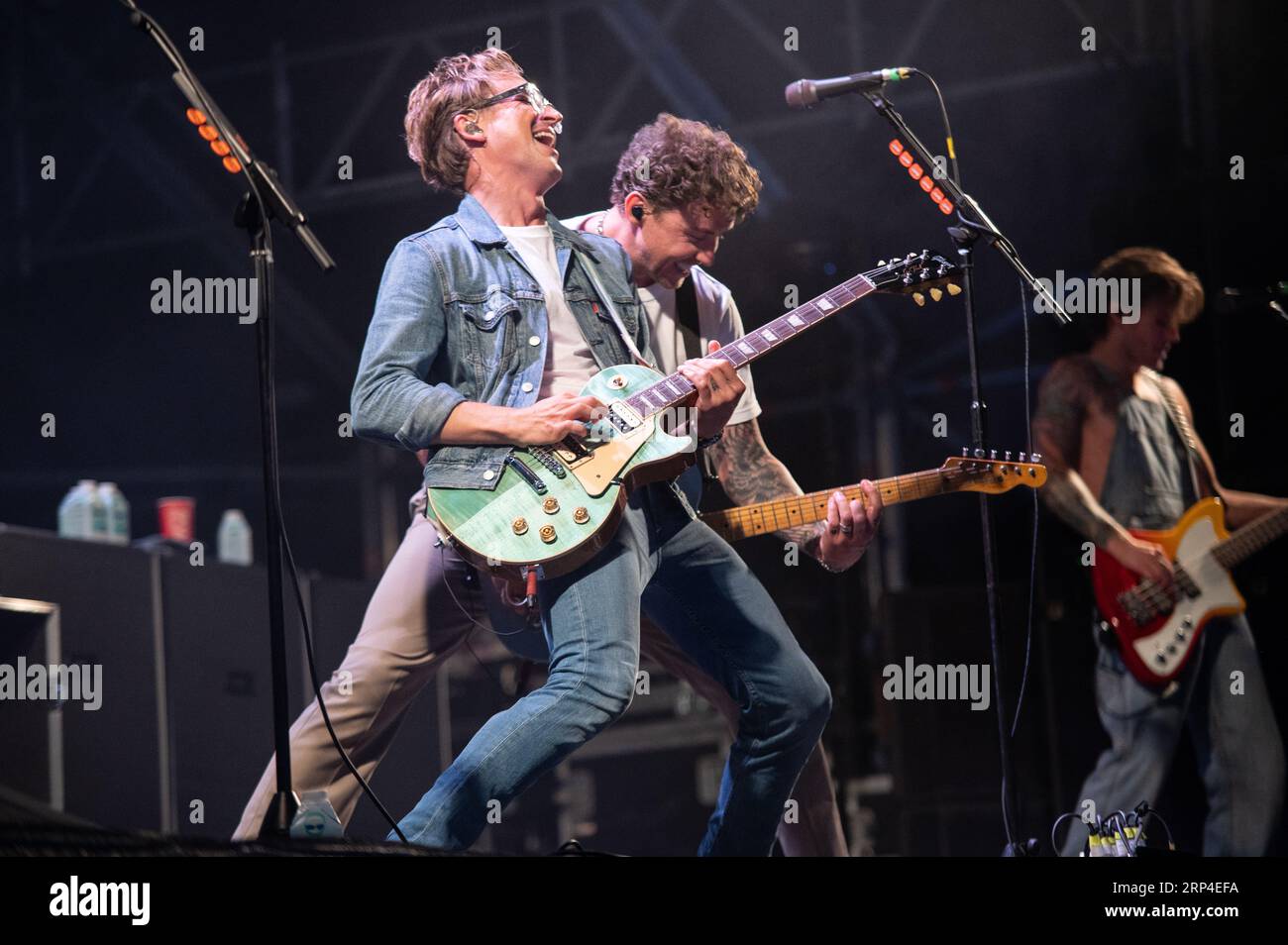 Londres, Royaume-Uni. 2 septembre 2023. McFly Headline Pub dans le parc samedi. Cristina Massei/Alamy Live News Banque D'Images