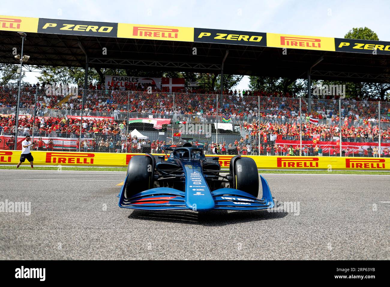 Monza, Italie. 3 septembre 2023. Voiture de Formule 2 2024, Grand Prix F1 d'Italie à l'Autodromo Nazionale Monza le 3 septembre 2023 à Monza, Italie. (Photo de HIGH TWO) crédit : dpa/Alamy Live News Banque D'Images