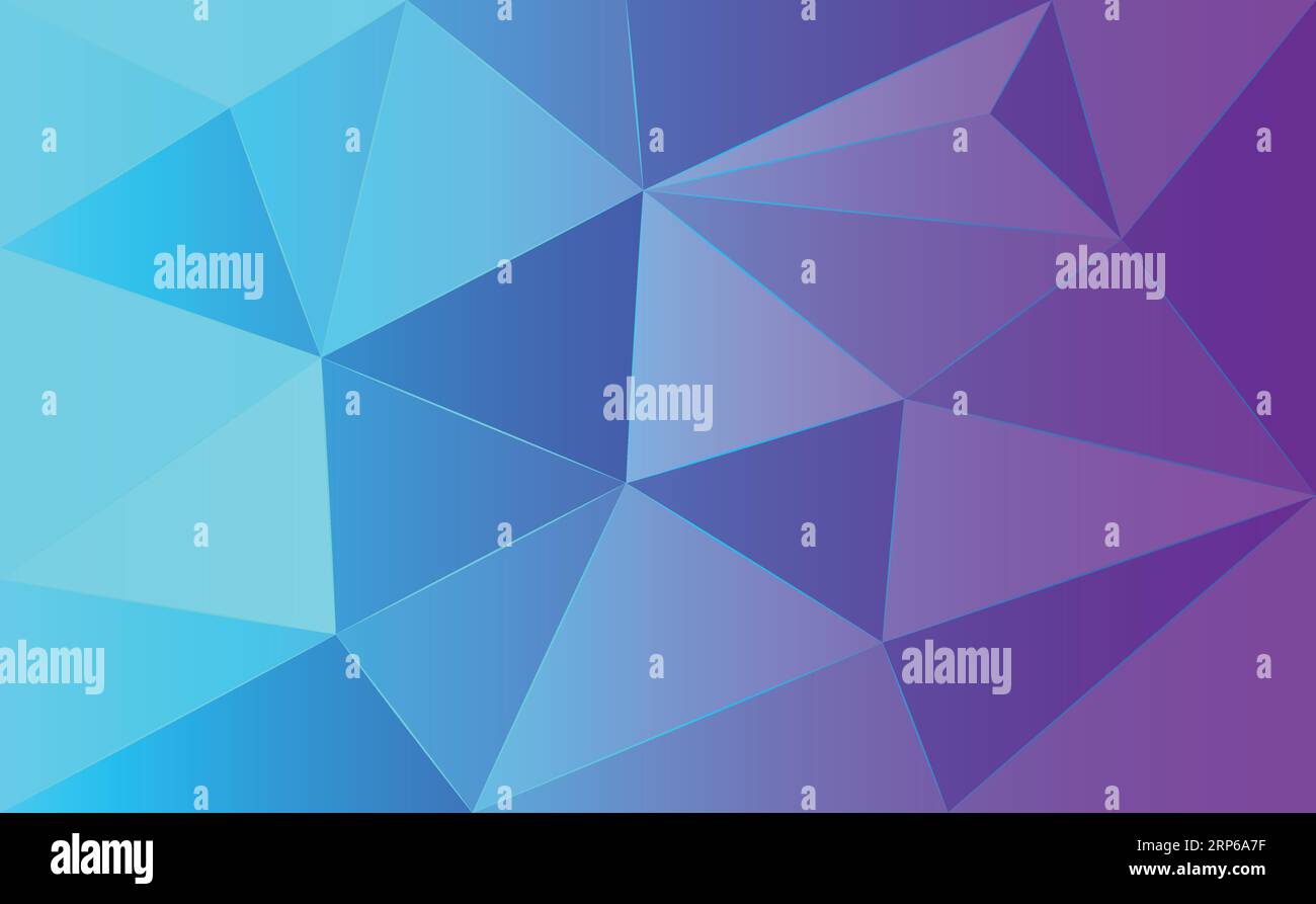 Résumé de fond de triangle polygonal Illustration de Vecteur