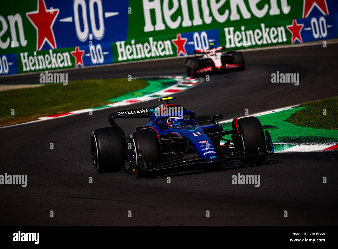 #02 Logan Sargeant, (USA) Williams Mercedes lors du GP d'Italie, Monza 31 août-3 septembre 2023 Championnat du monde de Formule 1 2023. Banque D'Images