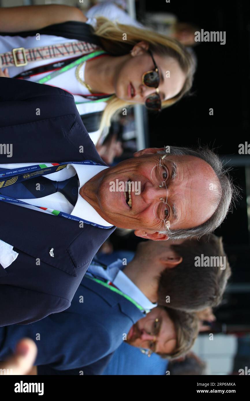 Monza, Italie. 03 septembre 2023. Du 1 au 3 septembre Monza, MB, ITALIE durant la Formule 1 Pirelli Grand Premio d’Italia Grand Prix, Championnat du monde de Formule 1 - course, Championnat de Formule 1 à Monza, Italie, septembre 2023 03 2023 crédit : Agence photo indépendante/Alamy Live News Banque D'Images