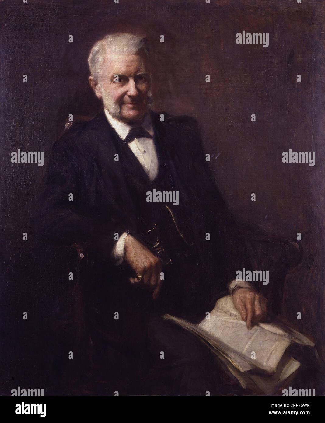 Sir Frederick Augustus Abel, 1e Bt 1900 par Frank Bramley Banque D'Images