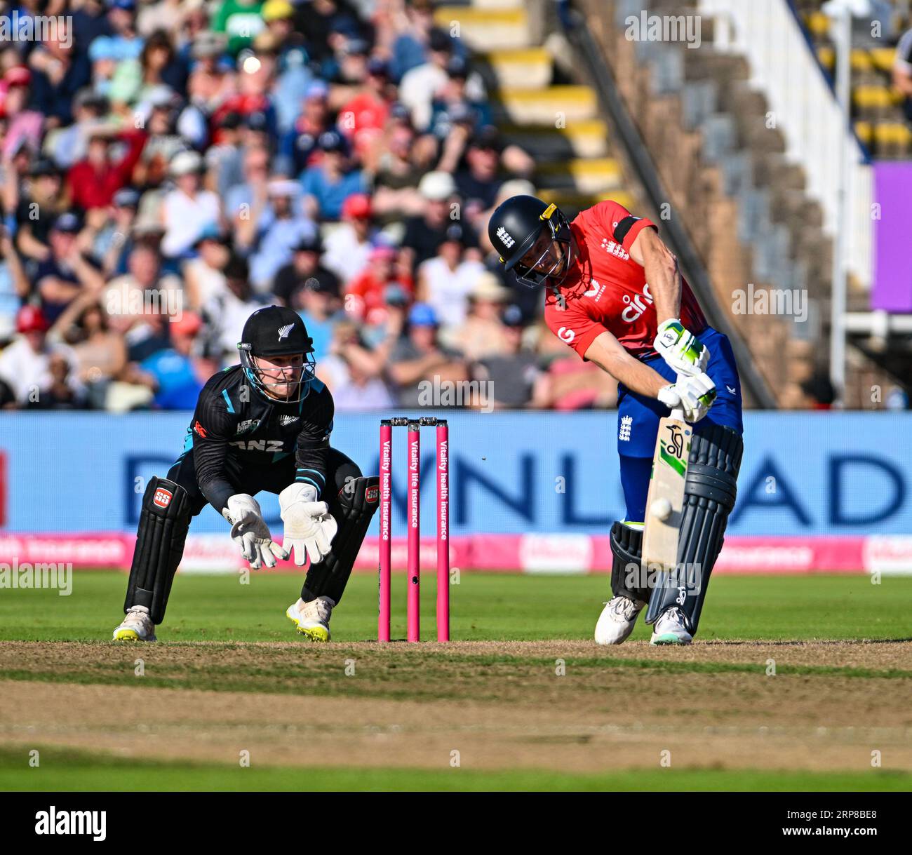 Edgbaston, Birmingham, Royaume-Uni. 3 septembre 2023. 3rd IT20, Angleterre contre Nouvelle-Zélande ; Jos Buttler d'Angleterre crédit : action plus Sports/Alamy Live News Banque D'Images