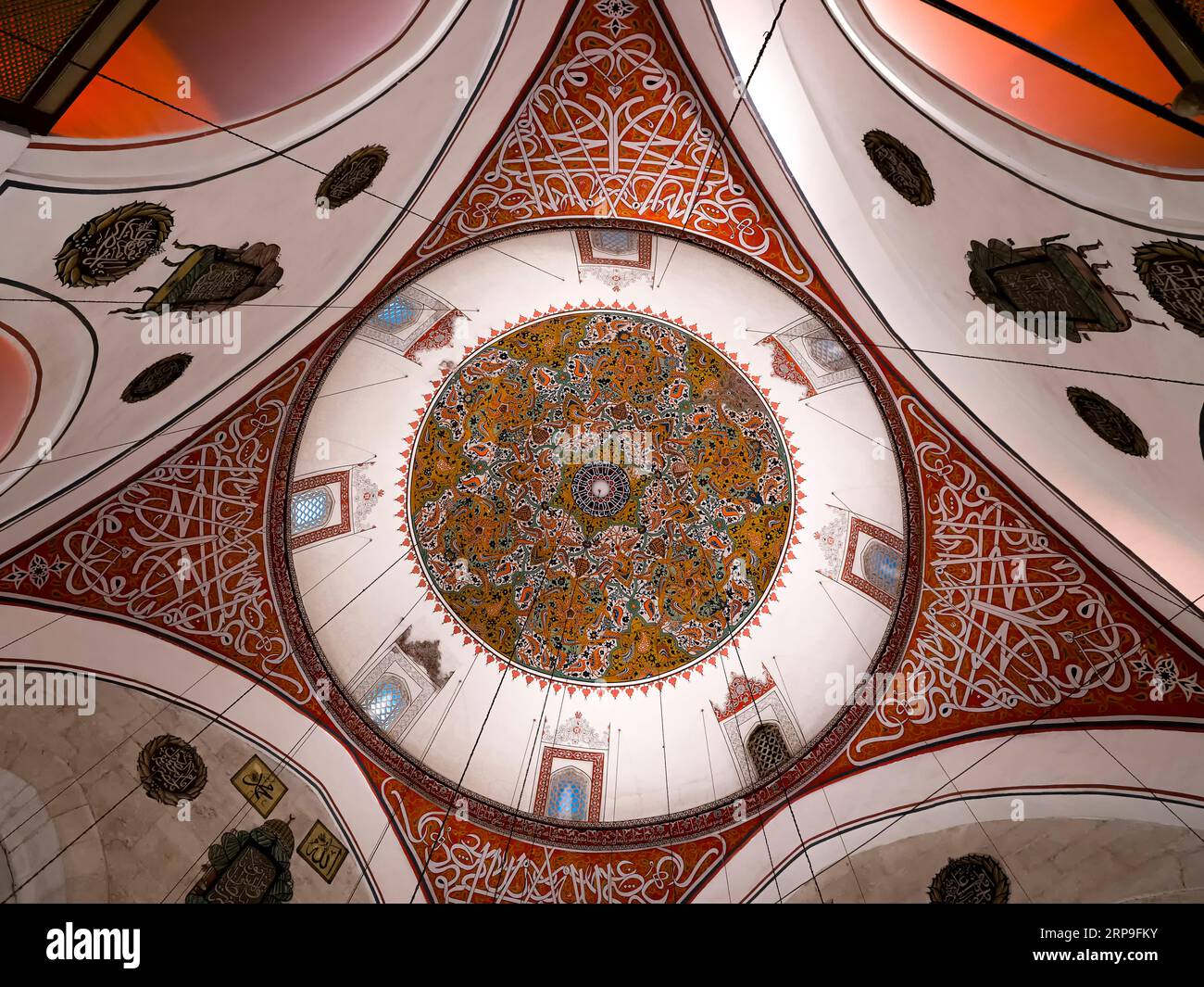 Petite mosquée (Masjid). Musée Mevlana. Konya, Turquie Banque D'Images