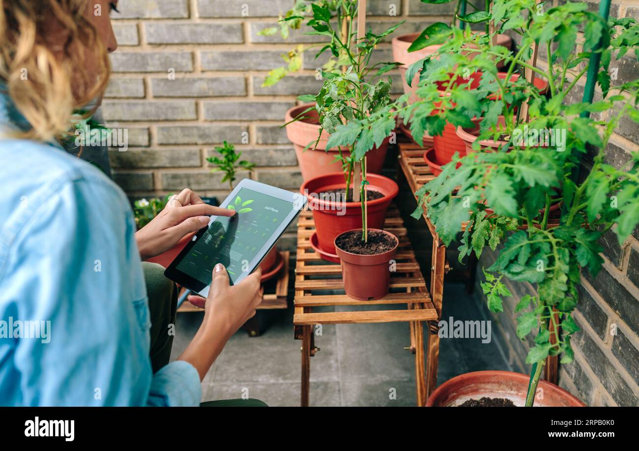 Jardinage ai intelligence artificielle Banque de photographies et d’images à haute résolution