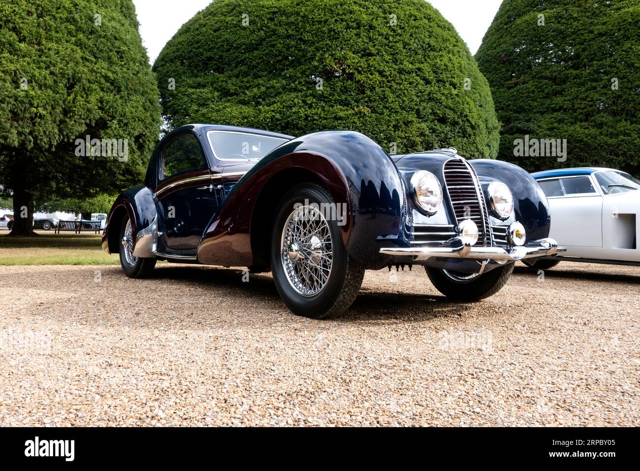 1938 Delahaye 145 coupe au Concours of Elegance au Hampton court Palace London UK 2023 Banque D'Images