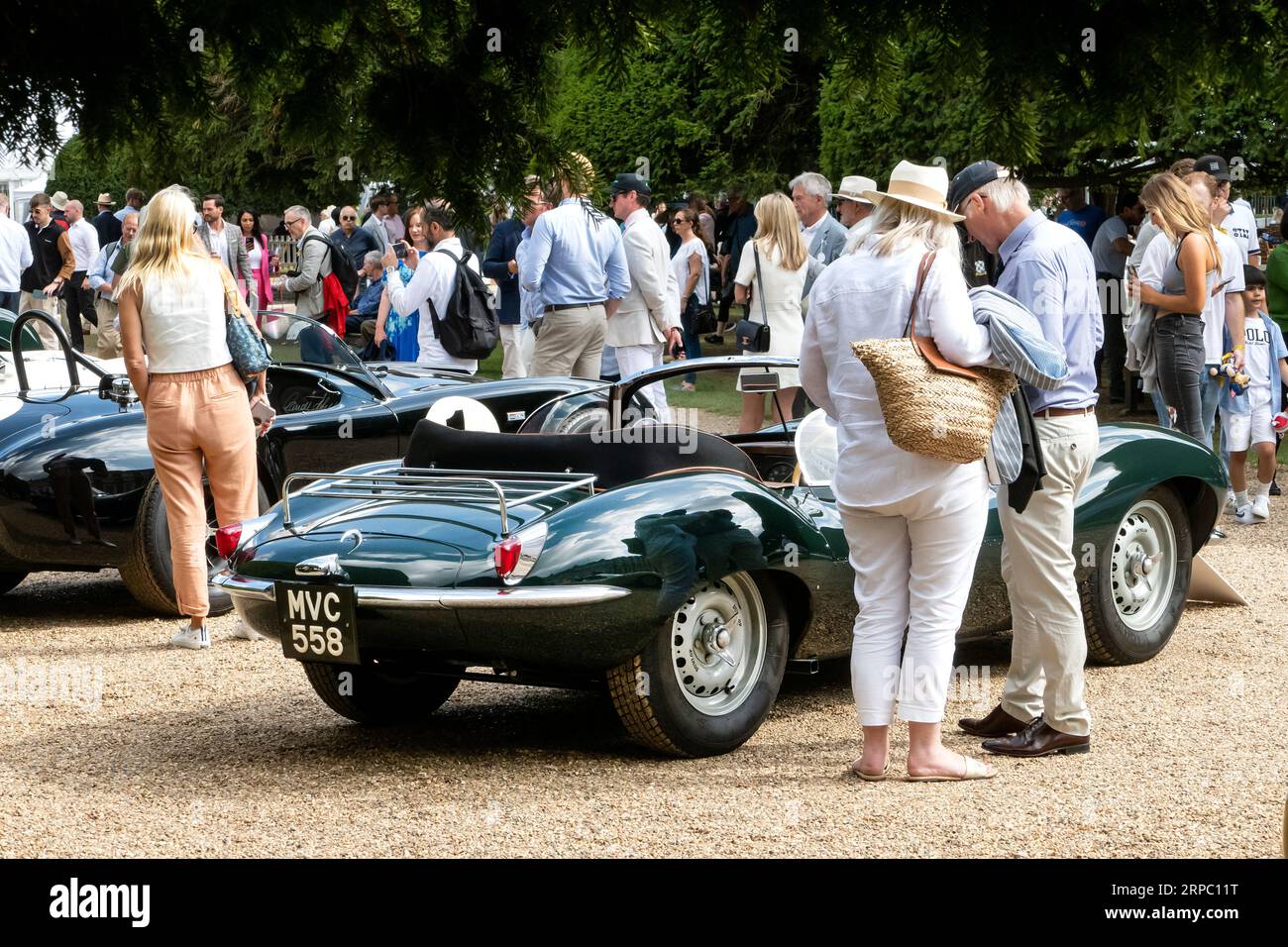 1966 Jaguar XKSS au Concours of Elegance au Hampton court Palace Londres UK 2023 Banque D'Images
