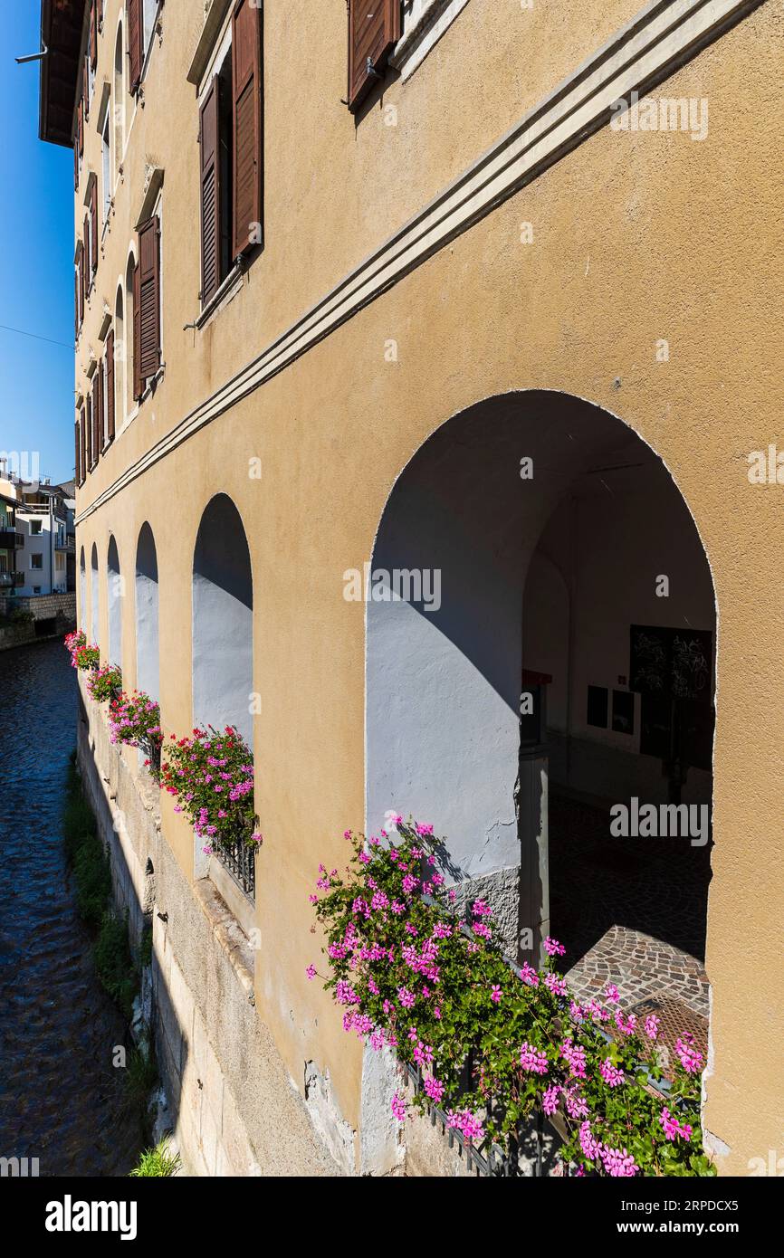 Italie Trentin Borgo Valsugana - le long de Brenta Trento Banque D'Images
