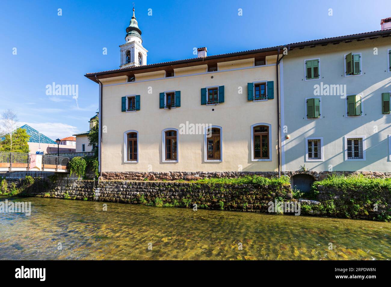 Italie Trentin Borgo Valsugana ancien moulin de Spagolla - lieu de l'exposition permanente de la Grande Guerre à Valsugana et sur le Lagorai Banque D'Images