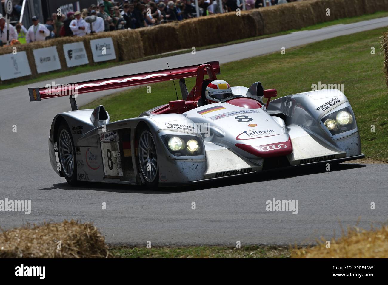 Tom Kristensen, Audi R8, le Mans 24 heures Centenaire, le Mans 100 ans, un hommage digne à l'une des courses les plus emblématiques du monde, les 24 heures r du Mans Banque D'Images