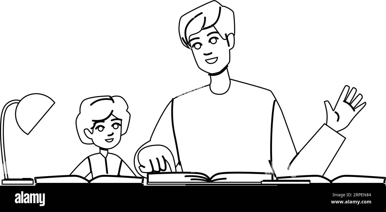 réalisation du vecteur parent du devoir Illustration de Vecteur