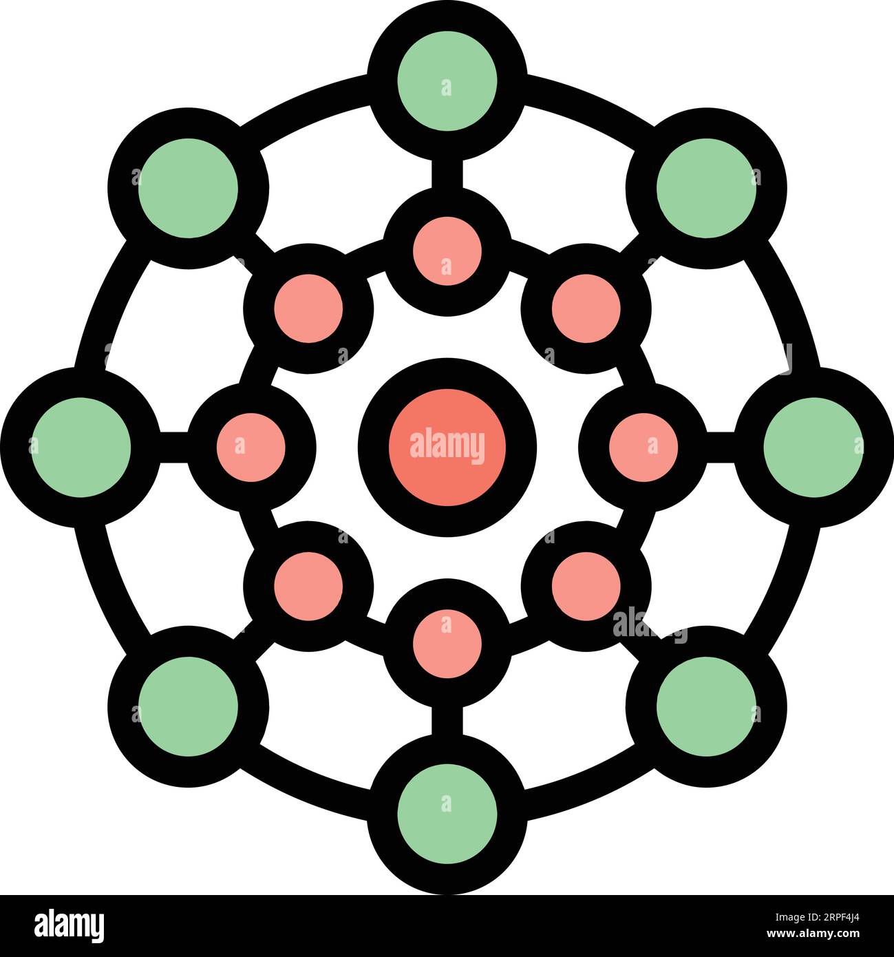 Vecteur de contour d'icône de formule biologique. Énergies renouvelables. Station biochar couleur plat Illustration de Vecteur