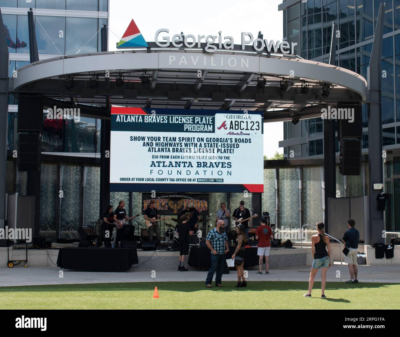 Une autre zone dans Sun Trust Park Marietta Géorgie mai 2018 Banque D'Images