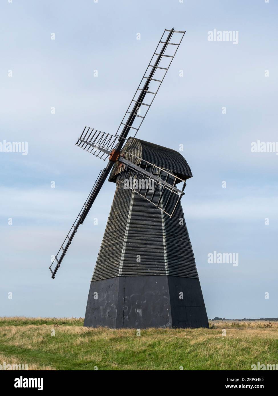 Moulin à vent Beacon Hill, Rottingdean, East Sussex, Royaume-Uni. Banque D'Images