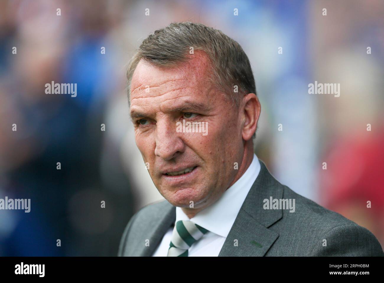 BRENDAN RODGERS, actuellement entraîneur de football au Celtic football club, un club écossais de première division basé à Glasgow. Banque D'Images