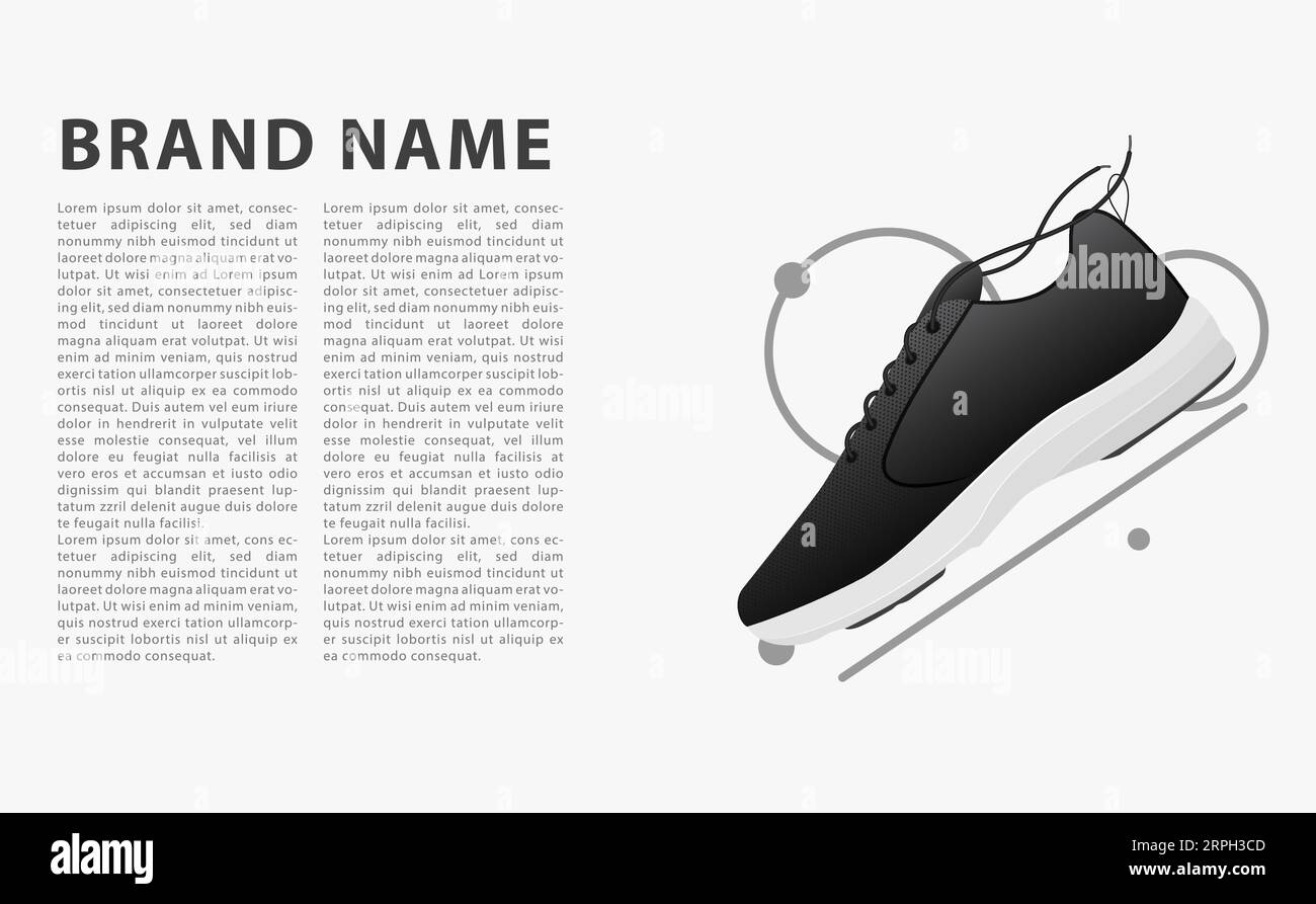 Chaussures Sneakers chaussures fond de mode Illustration de Vecteur