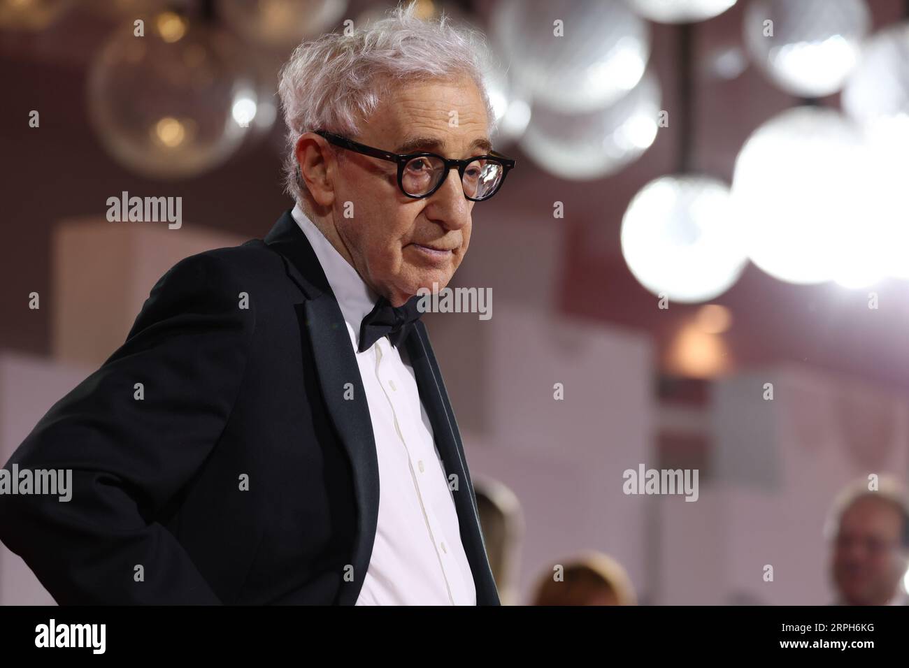 Lido Di Venezia, Italie. 04 septembre 2023. Woody Allen assiste à un tapis rouge pour le film « coup de chance » au 80e Festival international du film de Venise le 04 septembre 2023 à Venise, en Italie. © photo : Cinzia Camela. Crédit : Live Media Publishing Group/Alamy Live News Banque D'Images