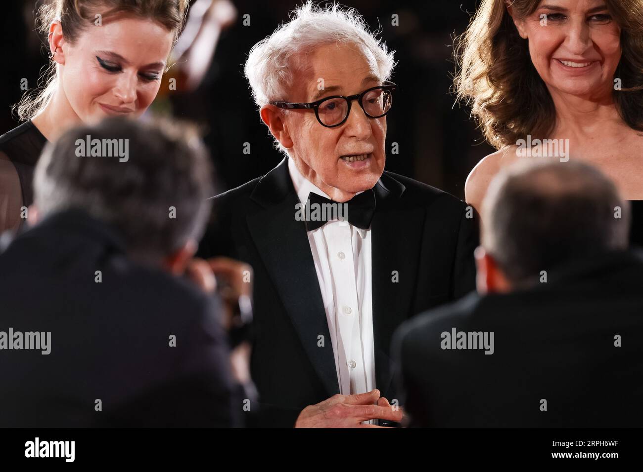 Lido Di Venezia, Italie. 04 septembre 2023. Woody Allen assiste à un tapis rouge pour le film « coup de chance » au 80e Festival international du film de Venise le 04 septembre 2023 à Venise, en Italie. © photo : Cinzia Camela. Crédit : Live Media Publishing Group/Alamy Live News Banque D'Images