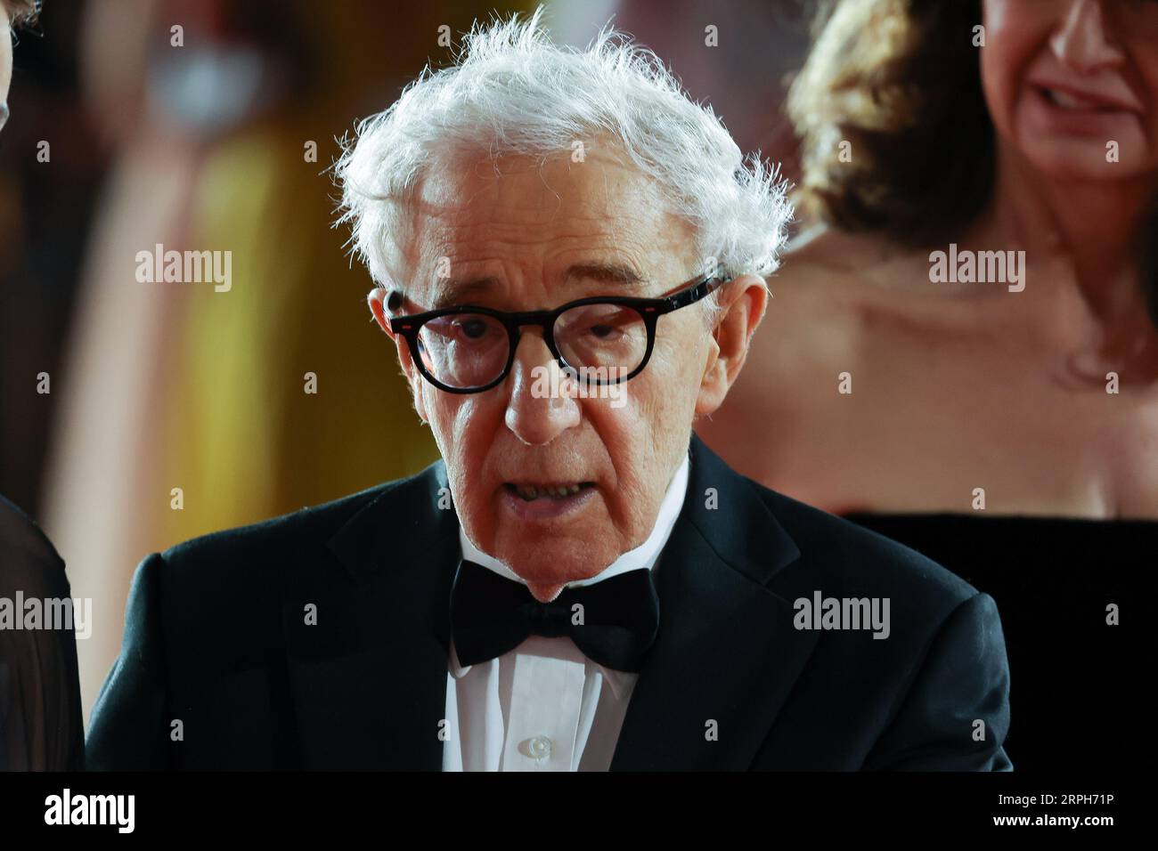 Lido Di Venezia, Italie. 04 septembre 2023. Woody Allen assiste à un tapis rouge pour le film « coup de chance » au 80e Festival international du film de Venise le 04 septembre 2023 à Venise, en Italie. © photo : Cinzia Camela. Crédit : Live Media Publishing Group/Alamy Live News Banque D'Images