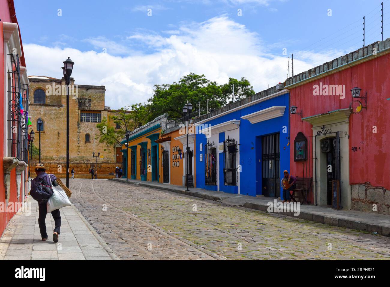 Vieille ville , ville de Oaxaca , Mexique Banque D'Images