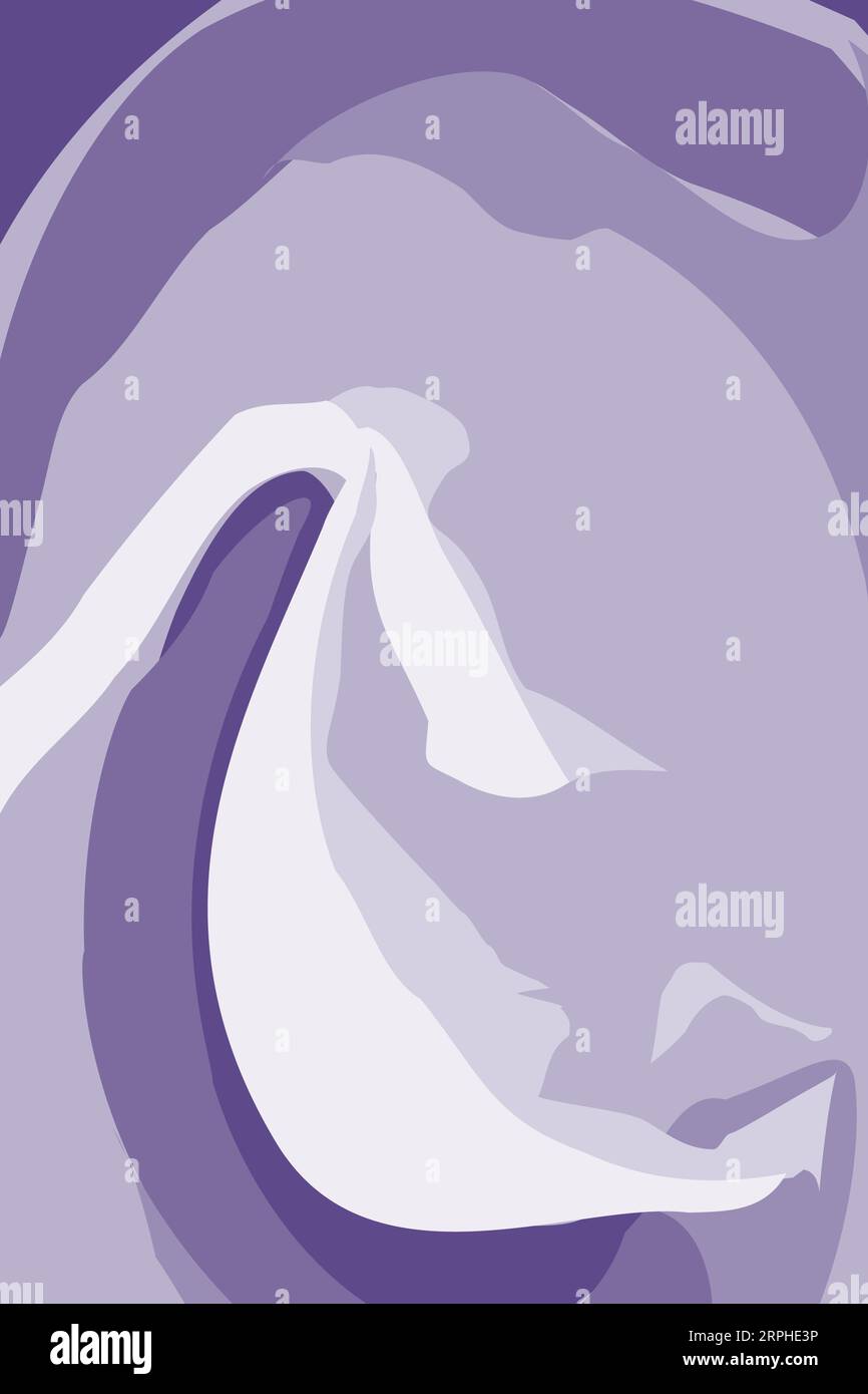 Vector Abstract texture de fond verticale dans les tons violets d'hiver à la mode à l'aquarelle Manner.EPS. Conception pour le web, affiche, bannière, brochures ou étiquette de prix, étiquette, cartes de voeux ou d'invitation. EPS Illustration de Vecteur