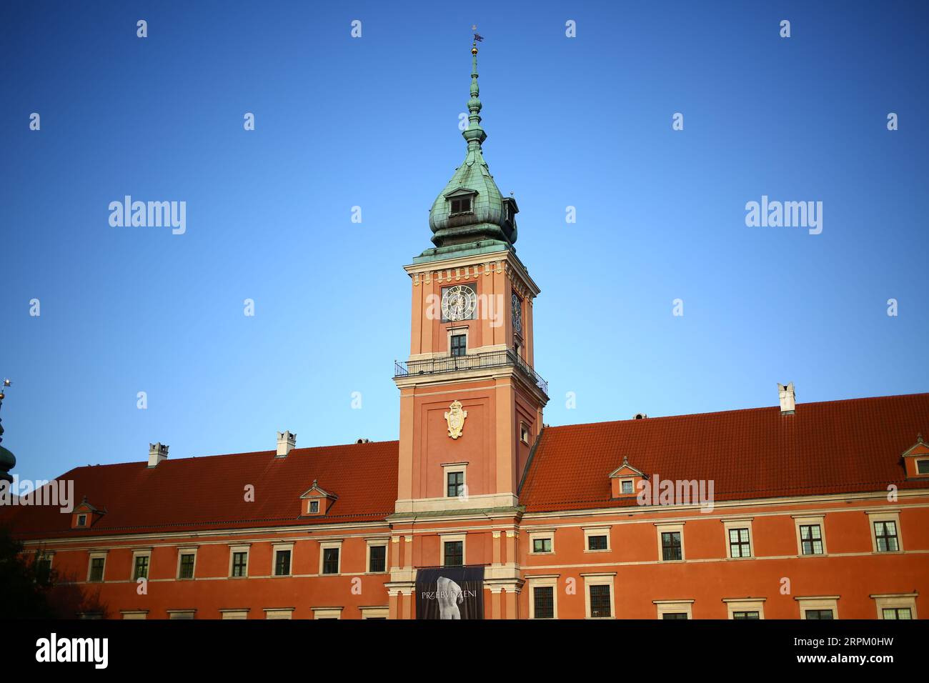 Pologne : Vieille ville de Varsovie à la fin de l'été Banque D'Images