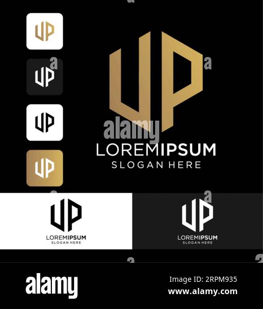 Creative Alphabet logo Design, Alphabet logo Design, Vector logo Design avec icône, logo Design, Icon design vector vol 33 Illustration de Vecteur