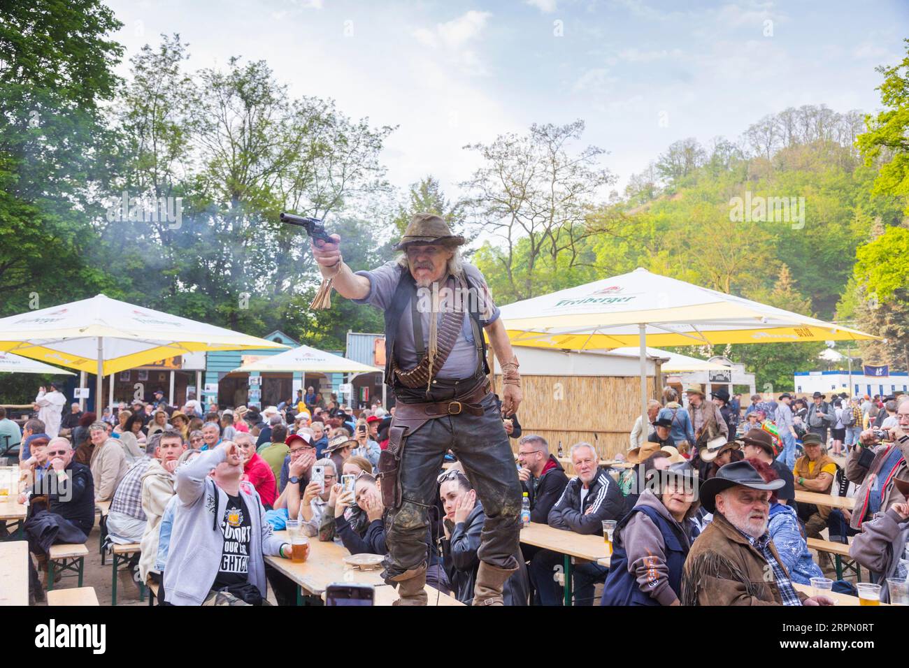 Karl May Festival Radebeul Banque D'Images